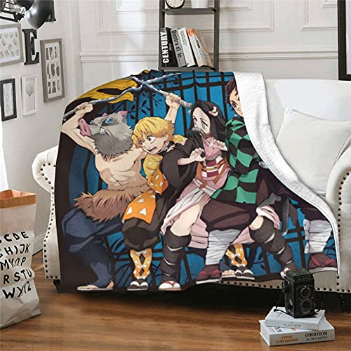 Anime Couverture Manga Couverture 3D Impression De Couverture Polaire Douce Flanelle Salon Canapé Couverture Lit Bureau Reste Couverture 40x50 Pouces Cover