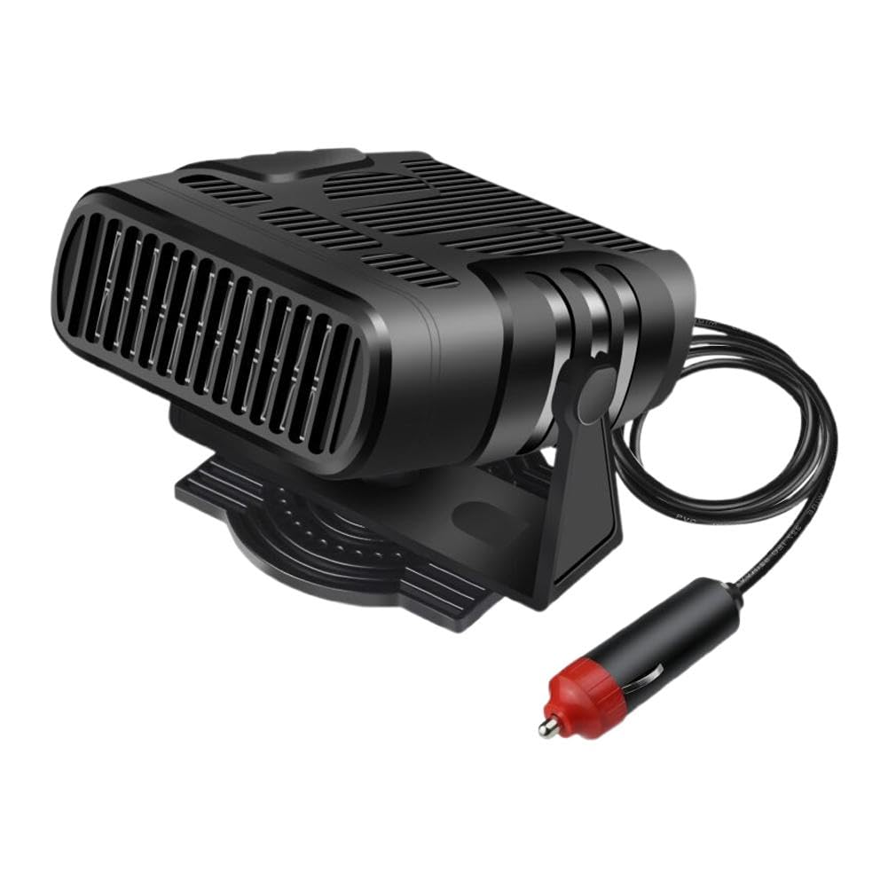 Ventilador y calentador de coche 2 en 1 de 12 V y 24 V, 120 W y 200 W, desempañador eléctrico para parabrisas, secador, desempañador, descongelador, desempañador para campervan que desempañador