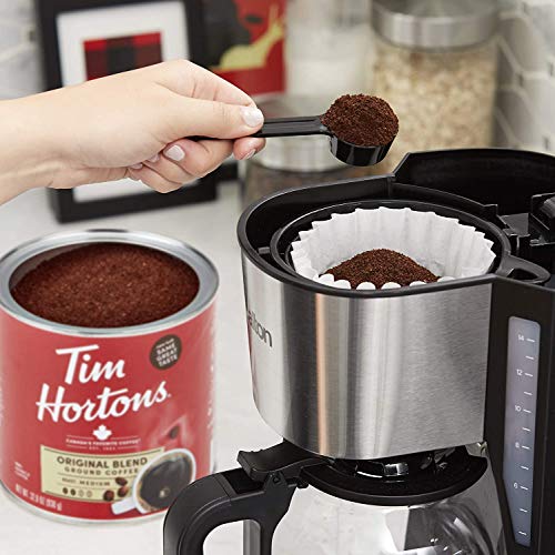 Tim Hortons,Medium Roast Ground Coffee Melange Original Blend 930G Direct From Canada,Red #TOP3