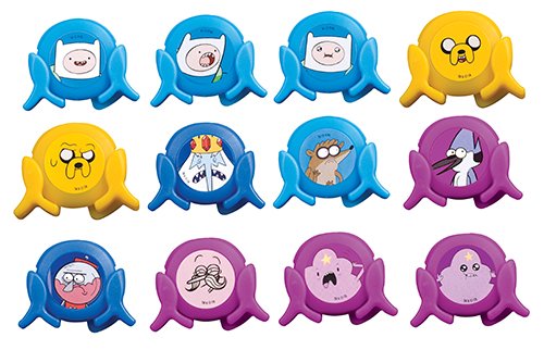 Adventure Time and the Regular Show Party Toys Pack of 10
