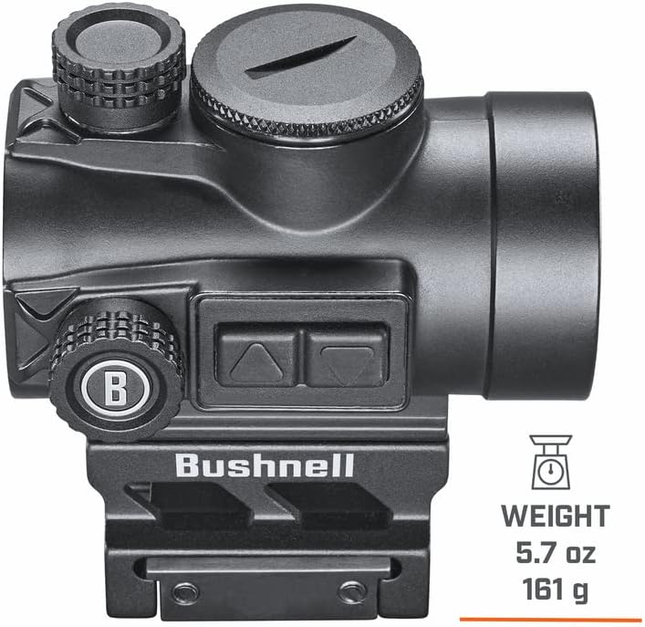 Bushnell TRS-26 1x26 Red Dot Scope, Reflex Red Dot Sight with 3 MOA and 50,000 Hours of Battery Life