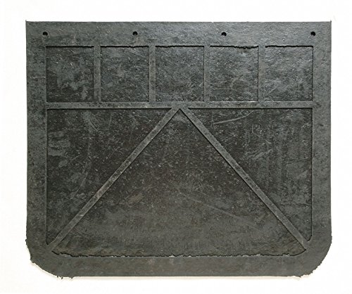 Buyers Products 3VUH6 Plain MUD Flaps 24X 20IN, PR, Black