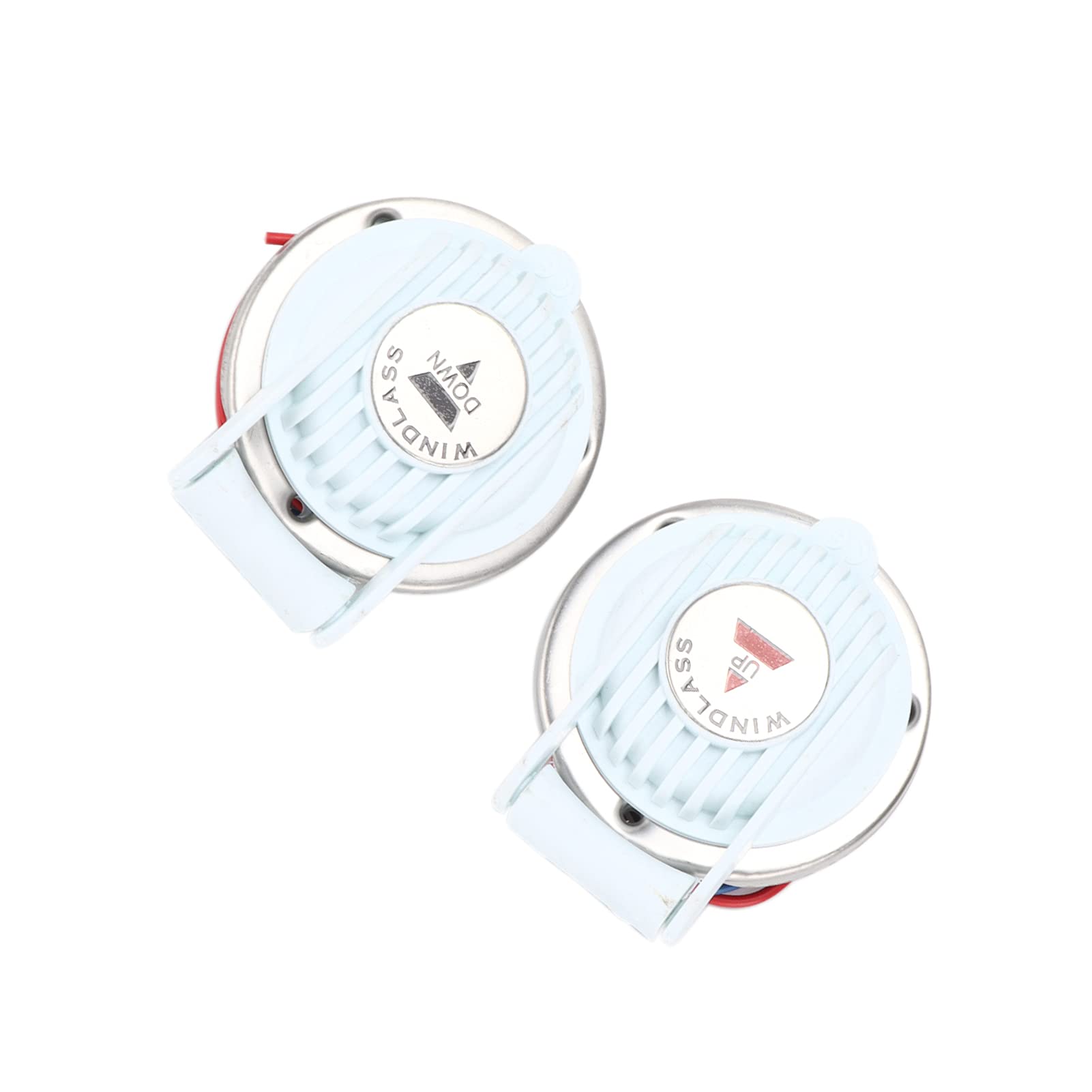2 interruptores de pedal para molinete – Control universal de subida/bajada para anclas de barcos y embarcaciones. Funcionamiento manos libres. 12V/24V. Fácil instalación con
