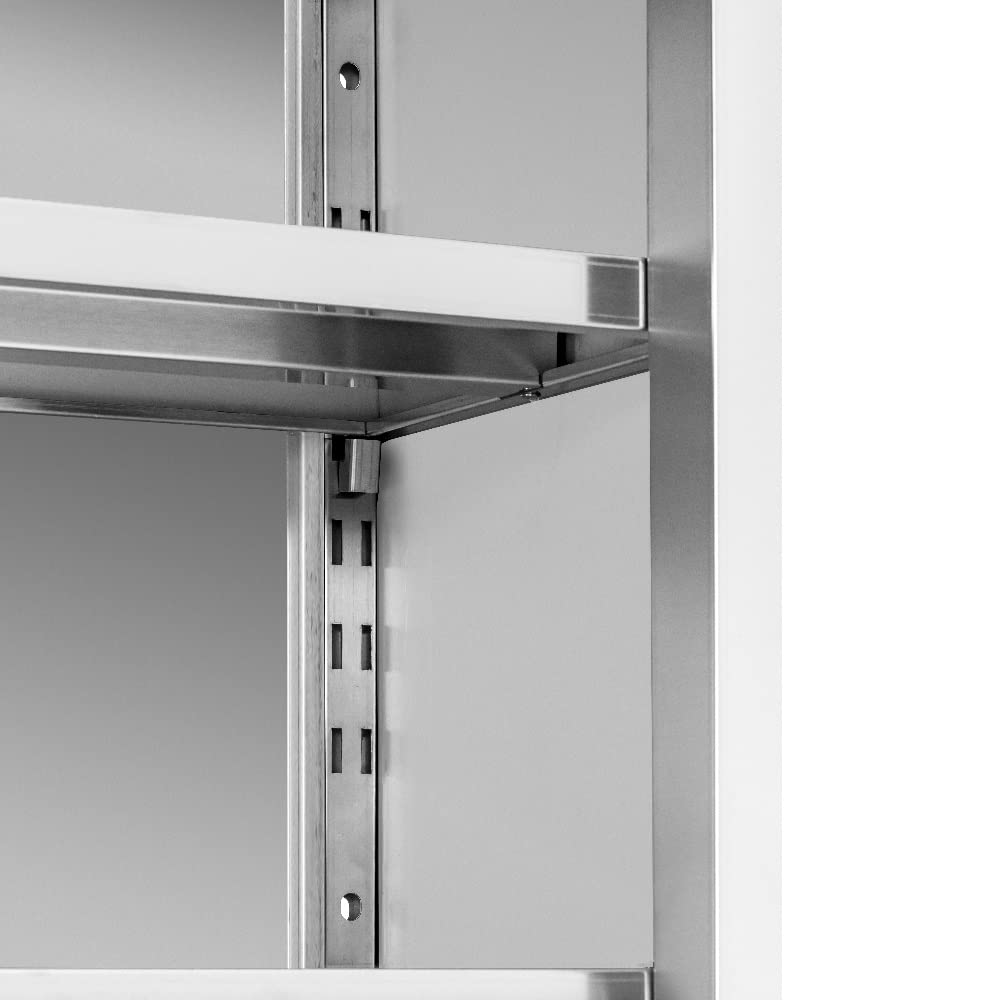 Edelstahl Wandhängeschrank 120x40x50cm - Gastro Küche Mit Schiebetüren