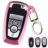 Royalfox(TM) 3 4 5 Buttons TPU Smart keyless Entry Remote Key Fob case Cover Keychain for 2017 2018...