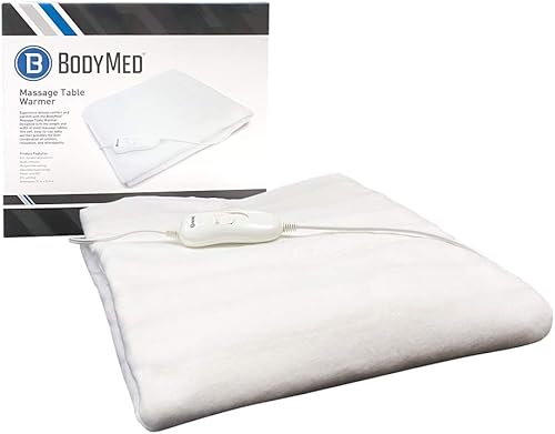 BodyMed Calentador de mesa de masaje profesional para alivio muscular, 73 pulgadas x 33.5 pulgadas. Almohadilla térmica de mesa de masaje completa,