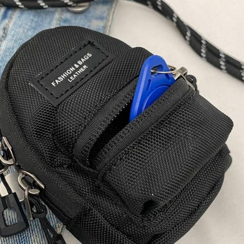 Mini Coin Purses Men Women Couples Crossbody Bag Portable Wallets Earphone Key Shoulder Bags Hip Hop Cas2