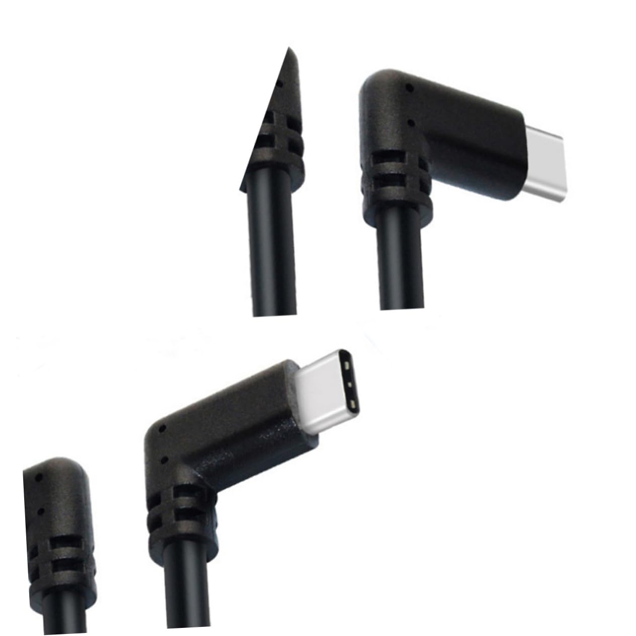 Housoutil 3 Pz oculusquestvrlinkcabledp di ricarica rapida da 3 m cavo di tipo c cavo USB c addominali Black