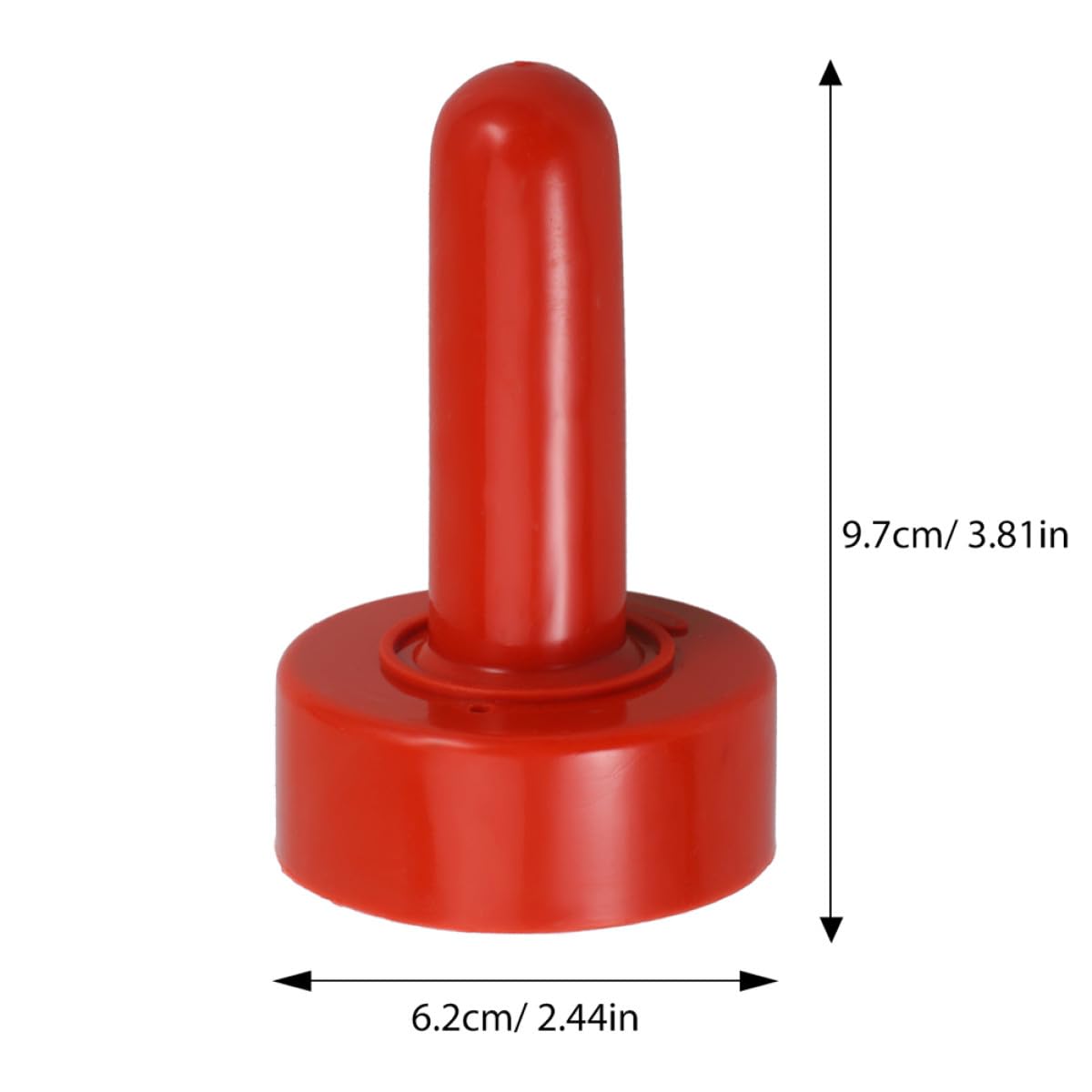 SHINEOFI Tetinas de Caucho para Alimentación de Terneros 10 Piezas Chupetes para Biberones de Cordero y Animales Pequeños Tetinas Resistentes Antimordeduras para Granja y Rancho