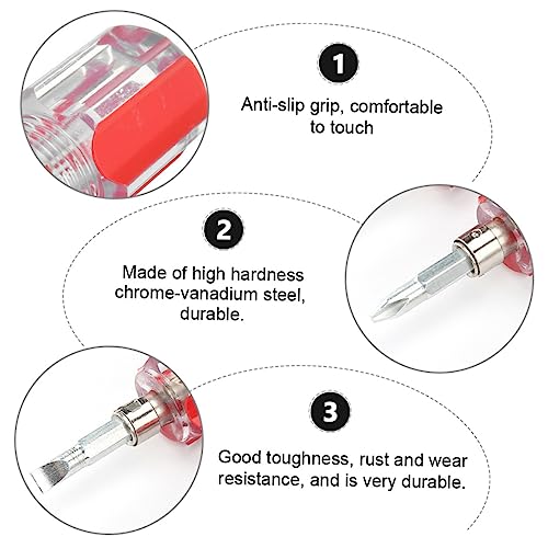 Tournevis cruciforme acier allié chrome-vanadium haute performance - 7