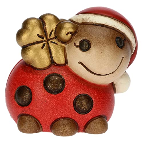 PRODOTTO: Mini coccinella con quadrifoglio portafortuna