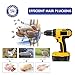 HAWK BROTHER Light Duty Chicken Plucker Drill Attachment 18 Fingers Poultry Chicken Feather Plucker Machine 3/8