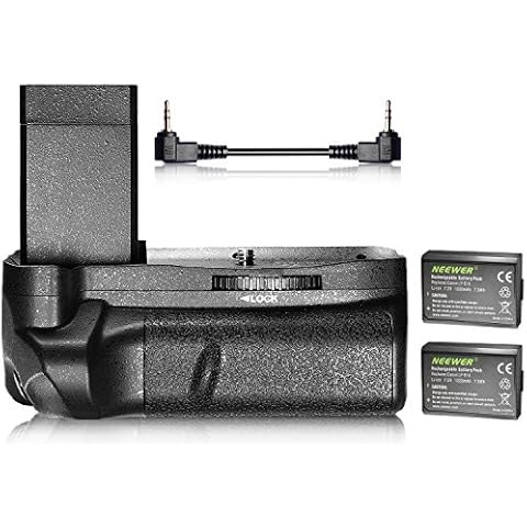 Neewer Vertikaler Akkugriff und LP-E10 Li-Ion-Ersatzakkus Cover