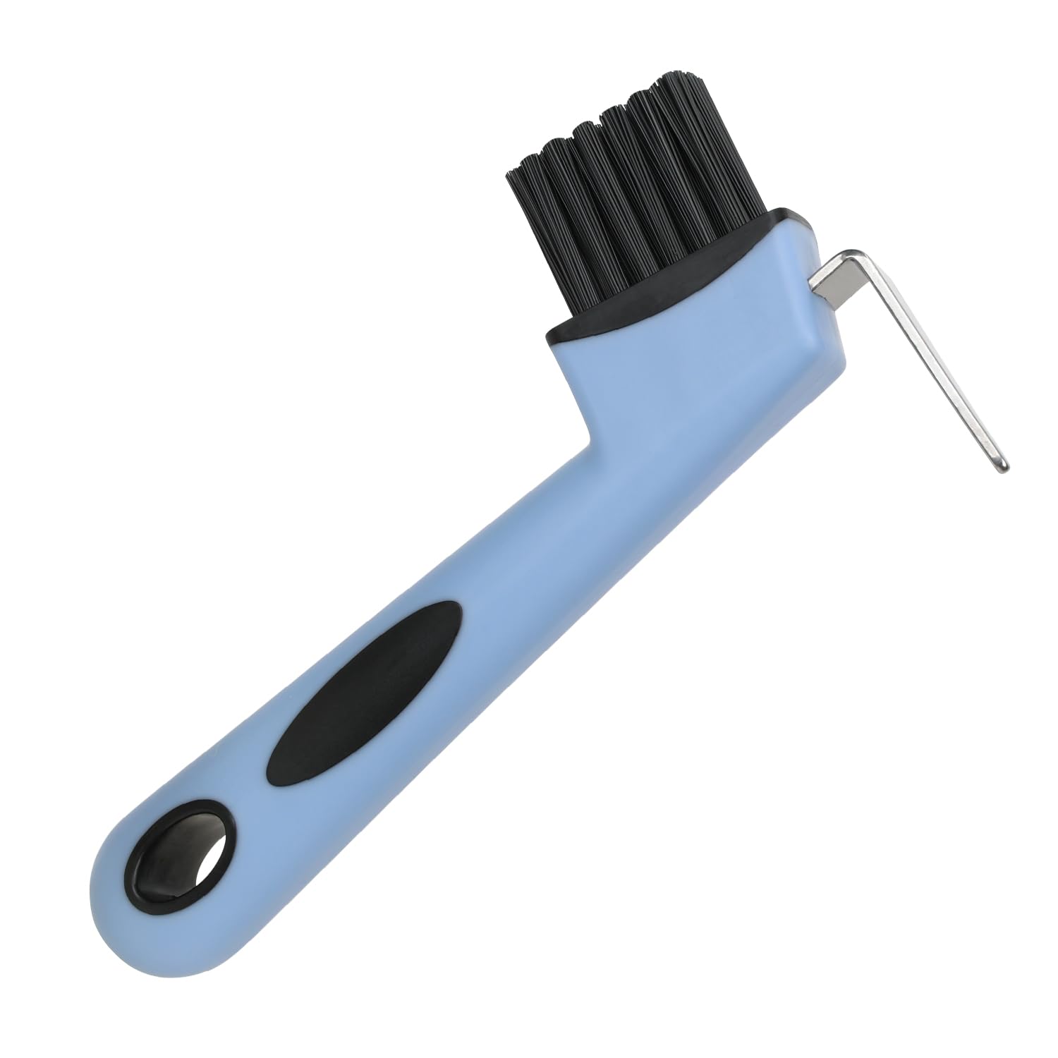 Histotree Hoop Picks For Horse,Horses Hoop Pick With Brush,Professional Horse'S Grooming Tool,2 In 1 Equine Supply