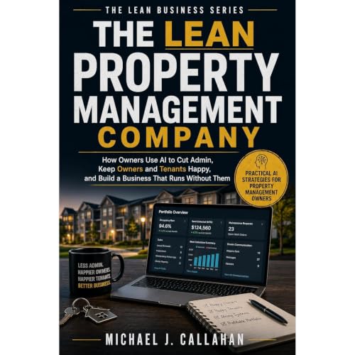 The Lean Property Management Company Audiolibro Por Michael J. Callahan arte de portada