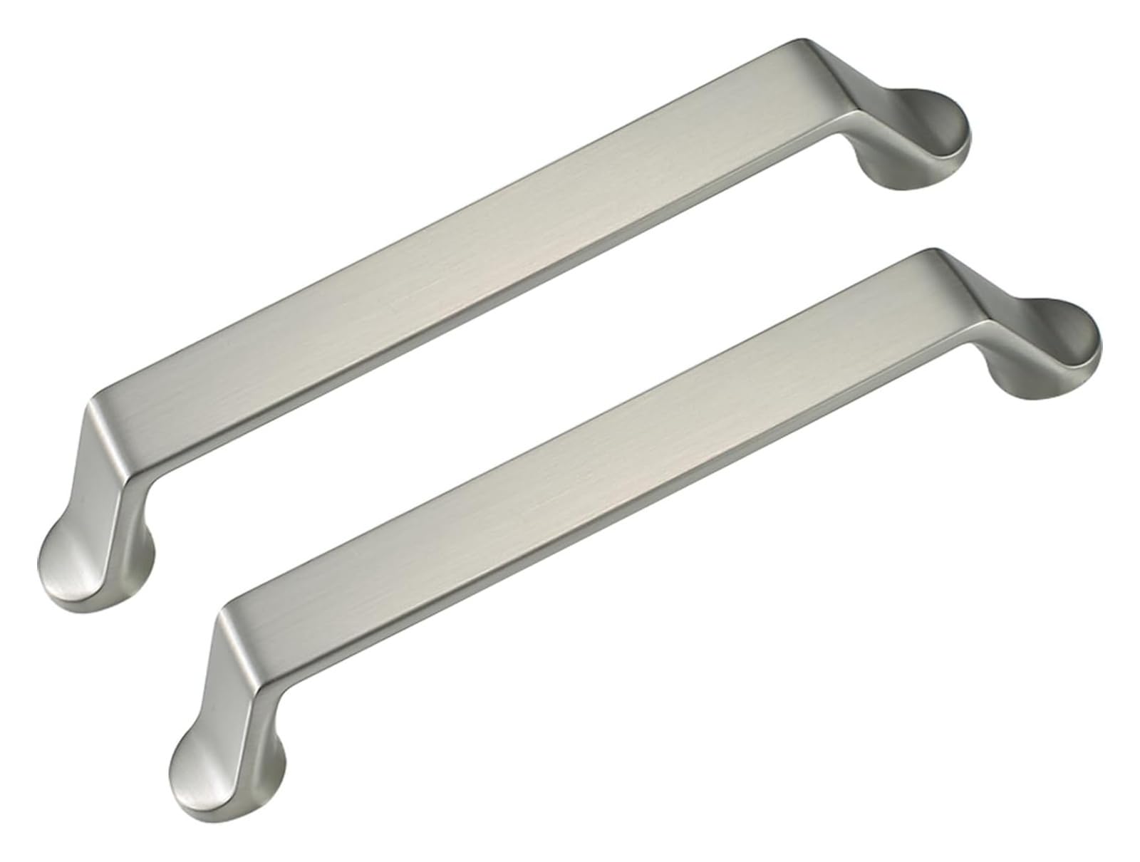 Tiradores para puertas de armarios de cocina y cajones de 256mm en zinc