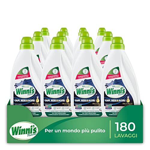Winni's Detersivo Liquido per Capi Neri e Scuri