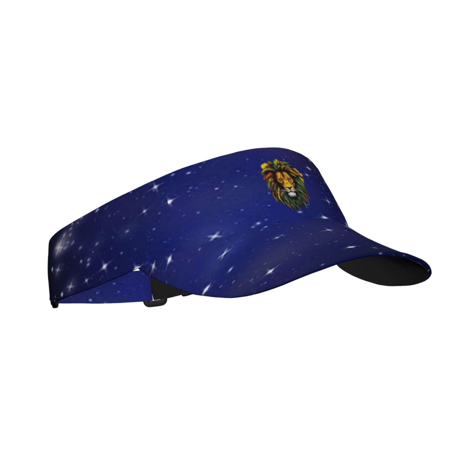 Joisbs Jamaican Lion Unisex Sun Visor Cap - Ultimate UV Protection for Stylish Outdoor Fun