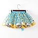 Fashion Girls Tutu Skirt Elastic High Waist A-Line Swing Tulle Skirt Dance Dress for Baby Kids (Sky Blue, 5-8 Years)