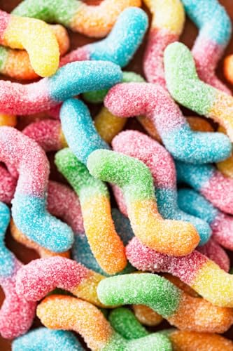 Trolli Glumies gusanos ácidos bolsa 1 kilo (1000 gramos)