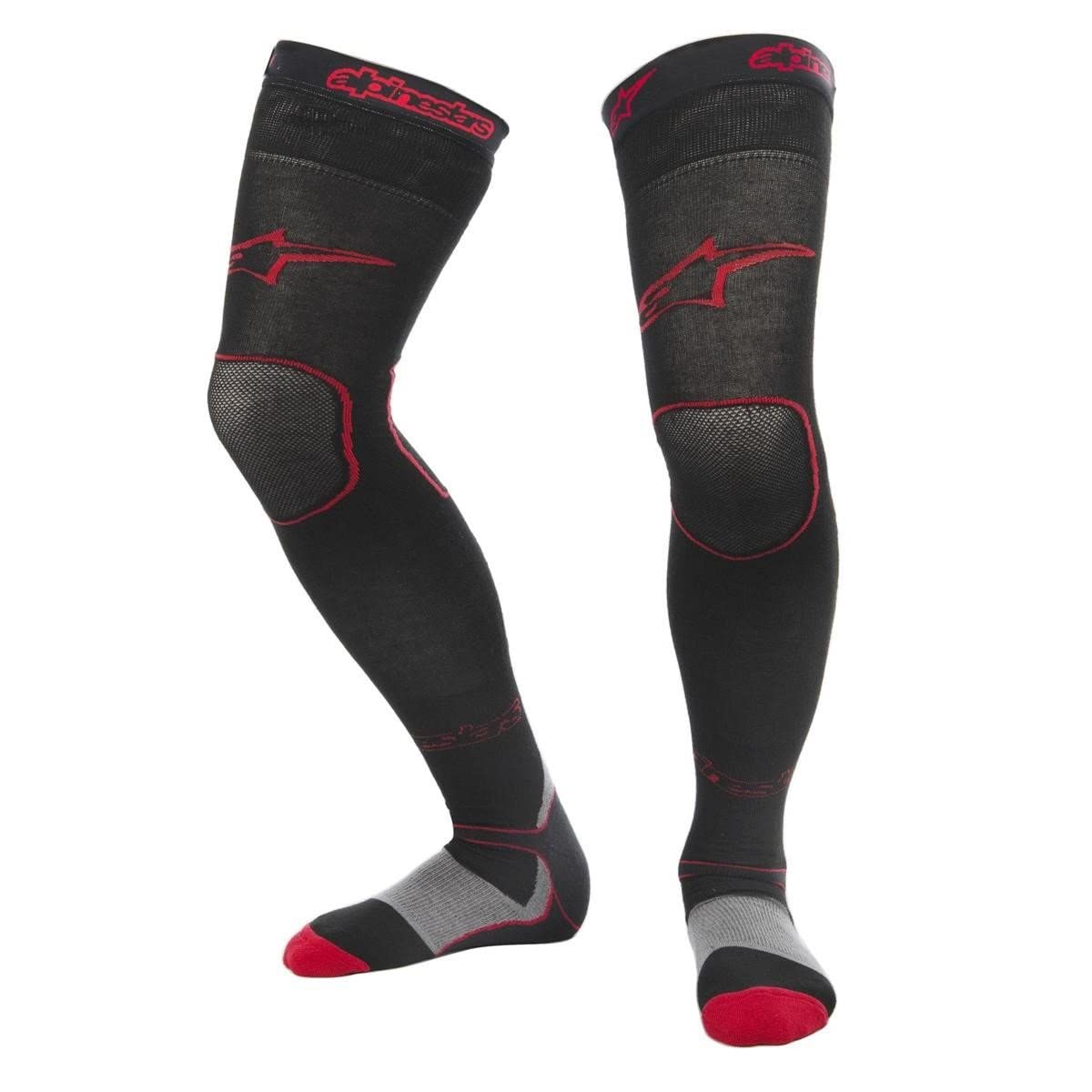 Alpinestars 4705015-13-S/M Long Mx Socks Red Sm-Md