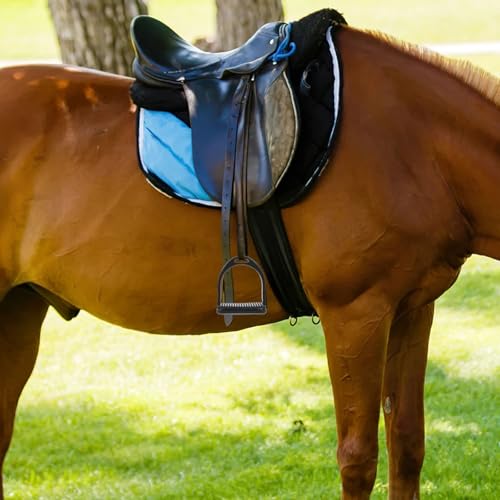 Étriers équestres en caoutchouc antidérapants durables et confortables