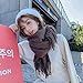 Produktbild mlpnko ~ Wolle warme Schal weibliche Wilde Studentin Lätzchen Klimaanlage Zimmer großen Schal