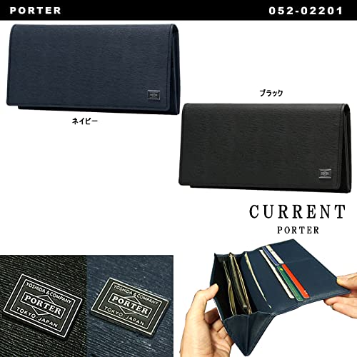 Yoshida Bag Porter Current Long Type Wallet Black 052-022012