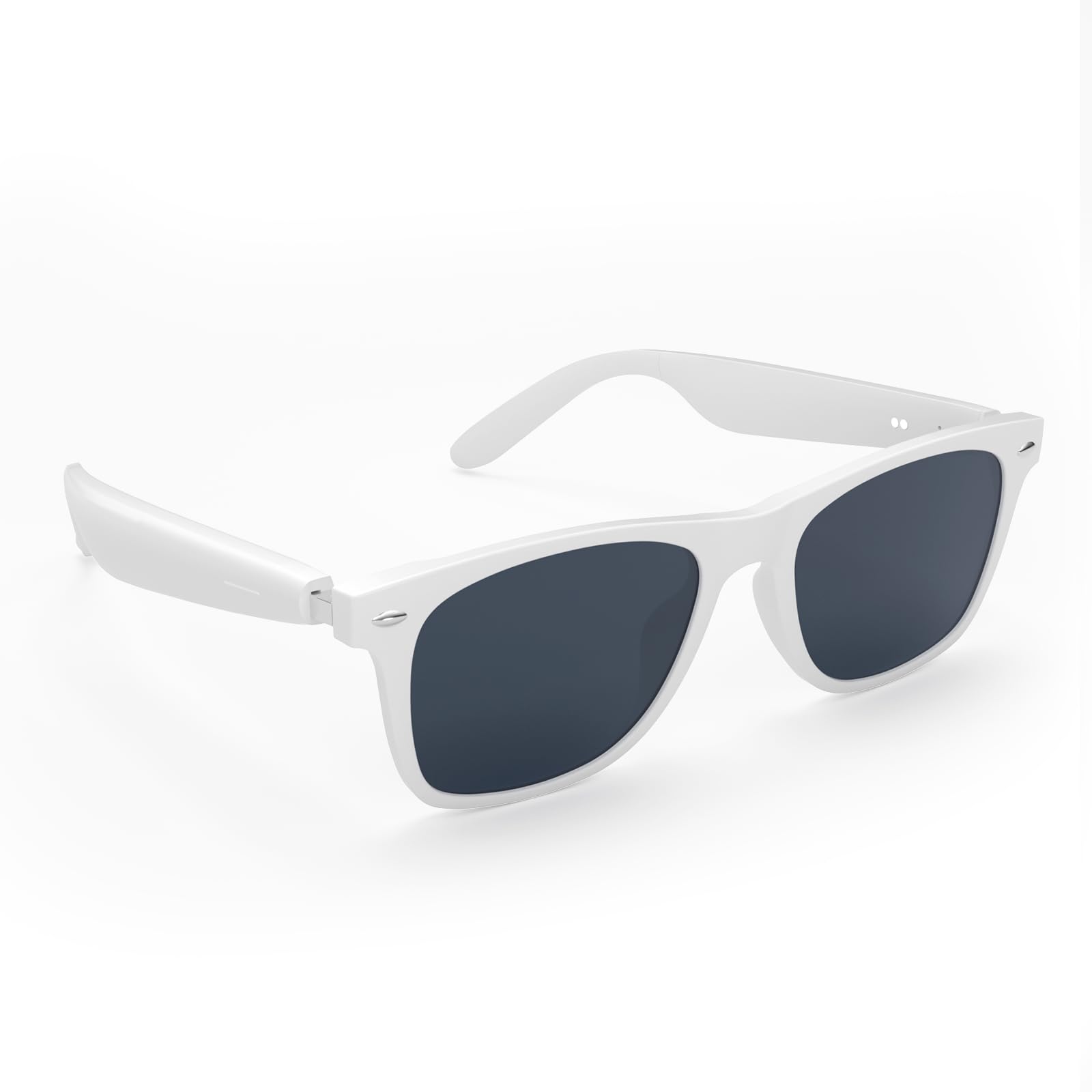 Bluetooth Audio Smart Glasses Touch Control Hands-Free Calls Open Ear Sound Mic Speakers Magnetic Charging and Outdoor UV