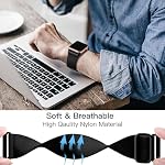 Lerobo Stretchy Solo Loop Compatible with Apple Watch Bands for Women Men - Image 4