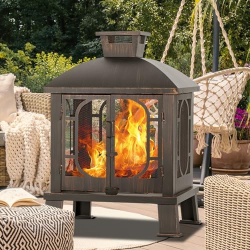 Panovue 45" Metal Chiminea Fire Pit Review