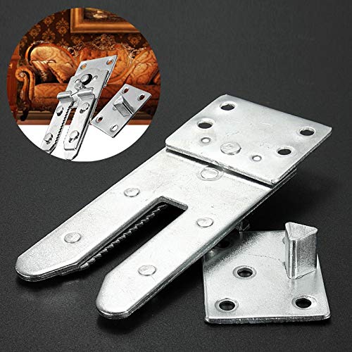 TOLOVI 2Pcs Furniture Hinge Sofa Furniture Connector Snap for Home Furniture Sectional Sofa Connectors