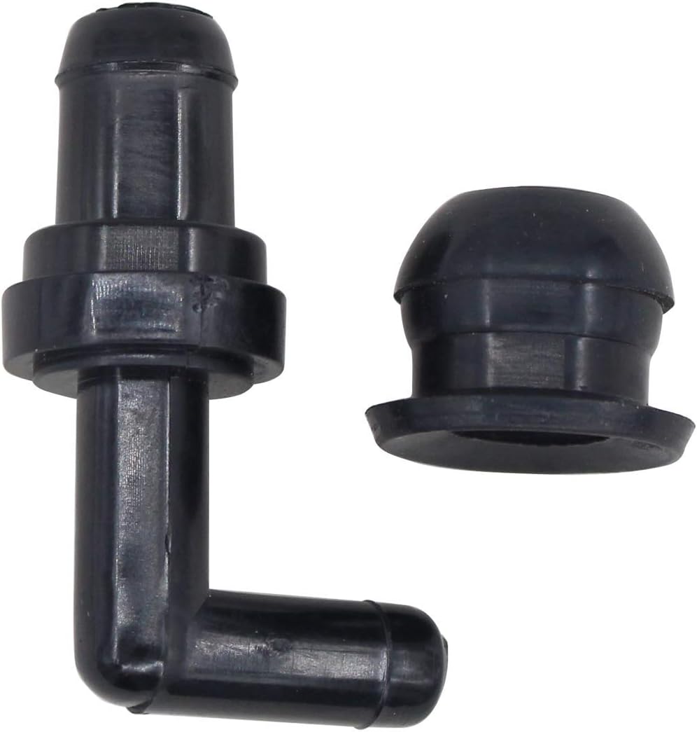 NewYall PCV Valve and Grommet Fitting for Acura CL Integra Legend SLX Vigor Honda Accord Civic Odyssey Prelude Isuzu Amigo Oasis Lexus GS300 RX300 Toyota Avalon Highlander Solara Supra Tercel