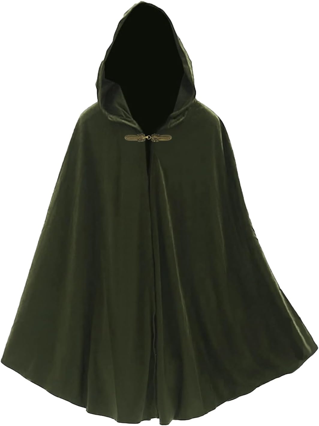Medieval Retro Hooded Cloak For Men Women Renaissance Accessories Halloween Sorcerer Costume Cosplay Short Cape
