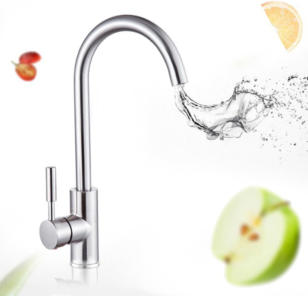 Kitchen sink, stainless steel sink, sink for bathroom, sink available in custom size sink set (Double slots: L*W*H-15.7 * 23.6 * 7.8inch/40 * 60 * 20cm,Silver)