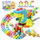 Apluses Magnetic Blocks for Toddlers Toys, Magnetic Building Cubes Toy for Sensory STEM Autism Education Preschool, Magnet Toys for 3 4 5 6 Year Old, Birthday Gifts Games for Boys Girls