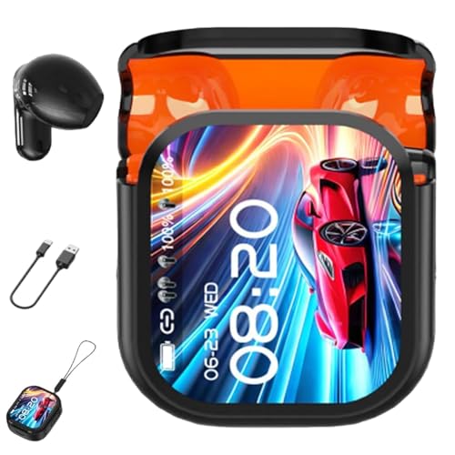 Ne20 Earbuds NE20 cuffie Ne20Translation con 140 Language AI Translator Real Time 48 Hours batteria LCD Touchscreen Noise per Travel Business Learning wireless nero