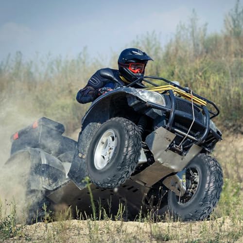 Image of GarveeTech ATV /UTV Tires, Set of 4-23x7-10 Front & 22x11-10 Rear All-Terrain Tires, 6-Ply Tubeless, for Off-Road, Mud, Dirt and Trails