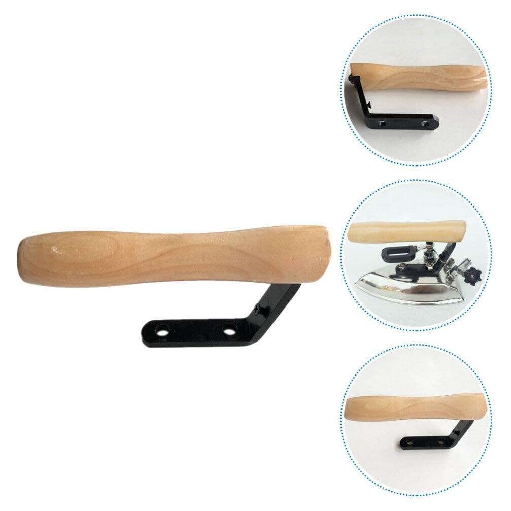 工業用スチームアイロン 木製ハンドル