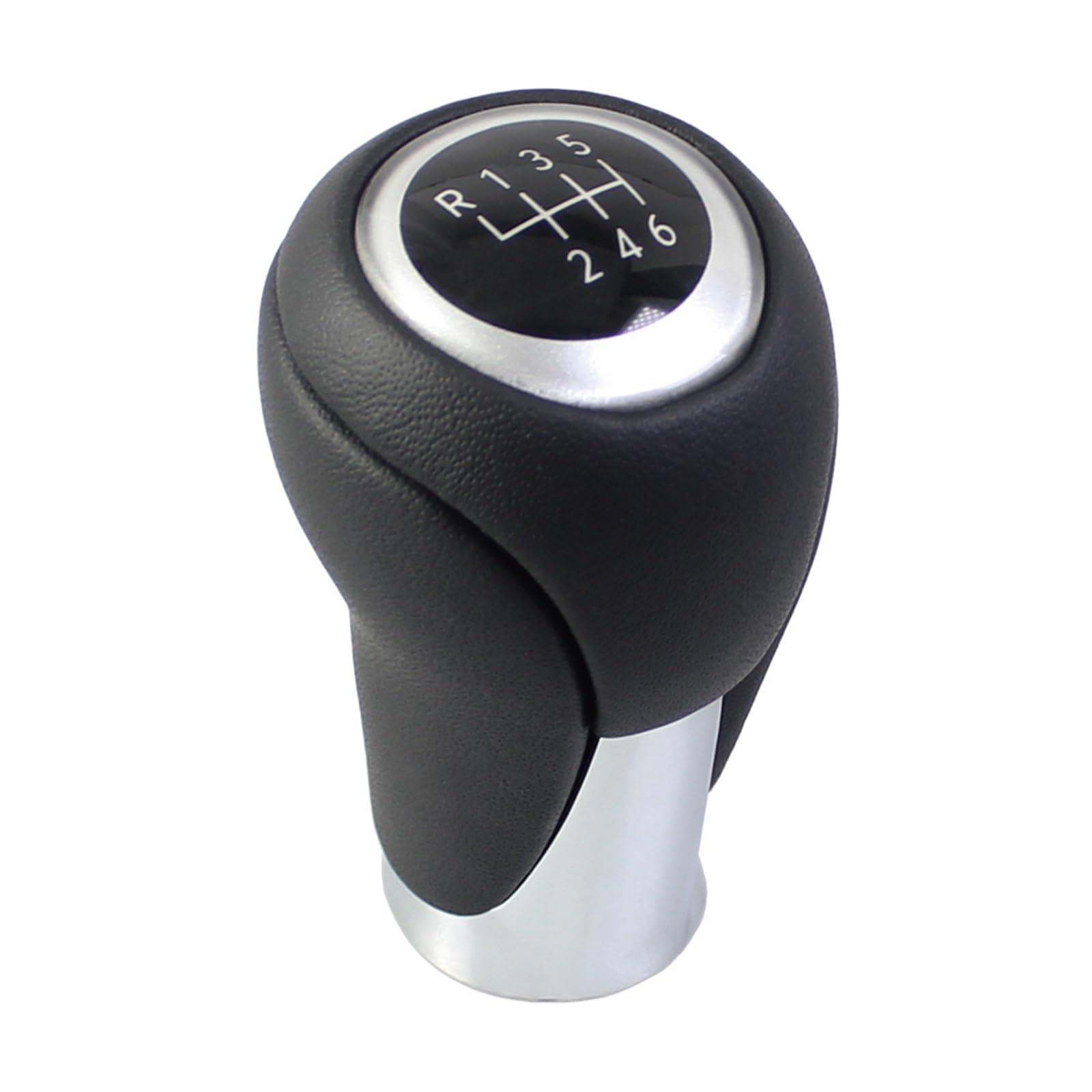 Linqianbhd Pu 6-Speed Car Gear Shift Knob For Mazda 2 3 6 For Cx-3 For Cx-5 Gear Shift Knob 5/6 Speed Shifter Lever Change Stick Handball Accessories(Pu 6-Speed)