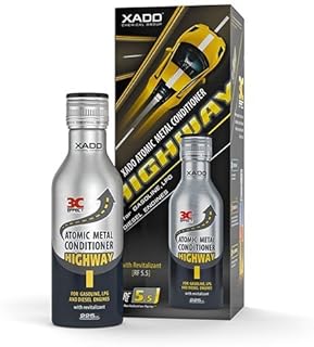 XADO Motor-Öl-Additiv Atomarer Metallconditioner Highway mit Revitalizant® für Motor- Verschleiss-Schutz und Reparatur