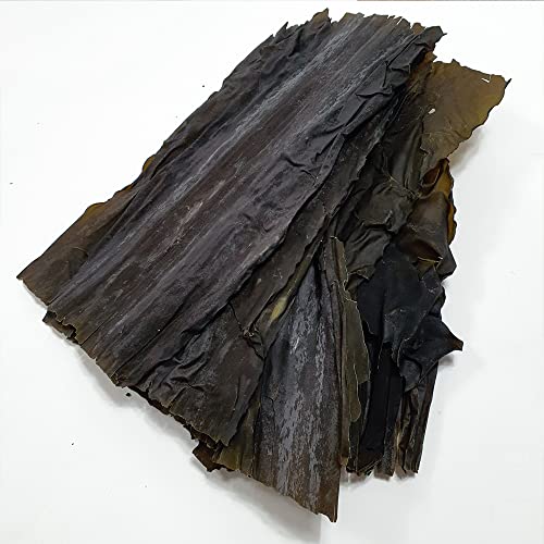 Wando Getrocknete Flocke Kelp, Kombu Algen Tangle Südkorea Premium Qualität Seaweed Gemüsealgen, Gesund Seetang Wakame Koreanische Lebensmittel Dashi Brühe Miso Suppe Salat (Kelpschnitt)
