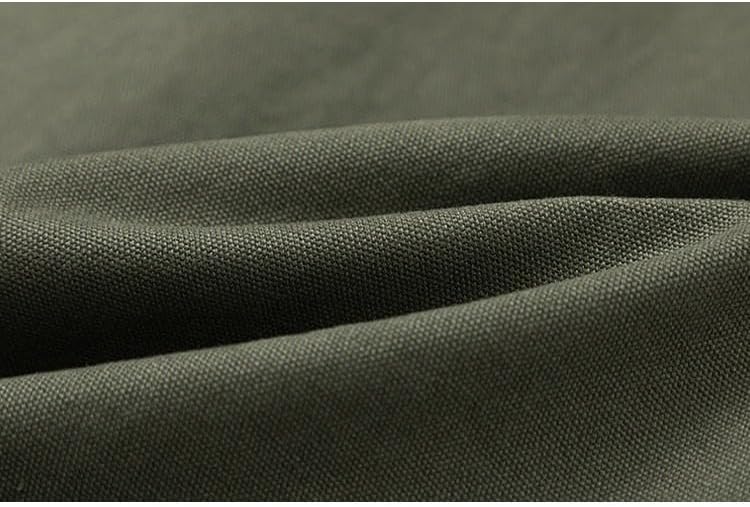 American Retro Jacket Men, Multi Pocket Lapel Utility Top, Loose Long Sleeve Daily Coats