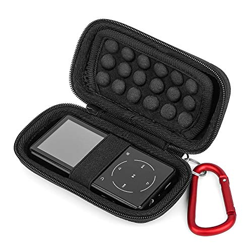 MP3 Player Case for Mibao/Supereye/Soulcker D16/Grtdhx/Tenswall Mp3 Player with Bluetooth & More Music Player, Protective Cover Carry Storage Bag