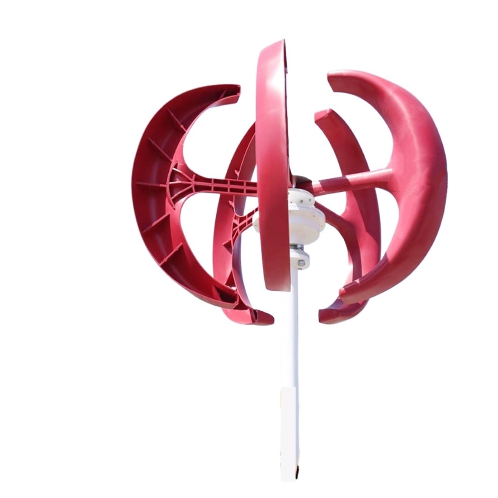 Joliane Rosso 5000W Home Low Noise Wind Power Turbine Electric Nerator 5Kw 12V 24V Vertical Windmill For Home Use(,Onecolor)