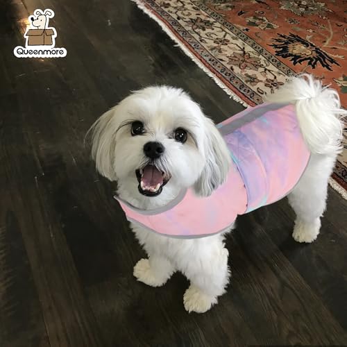 Image of Queenmore Dog Winter Coat, Cold Weather Fleece Dog Jackets for Medium Dogs