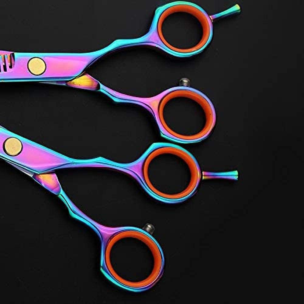 Tijeras de peluquería, Tijeras de peluquería Profesionales Serie Razor Edge Profesional-Tijeras para el Cabello y Tijeras para Adelgazar/texturizar/Juego de Tijeras-6.5
