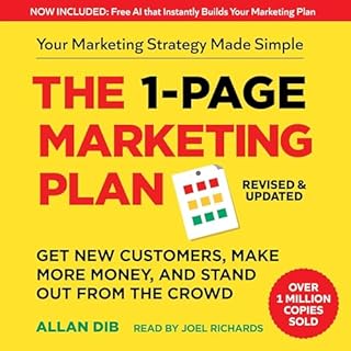 The 1-Page Marketing Plan Audiobook By Allan Dib cover art