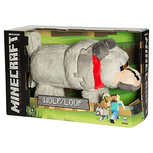 minecraft stuffed wolf
