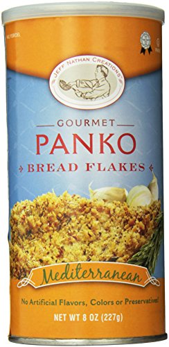 Jeff Nathan Creations Chef Gourmet Panko Bread Flakes Italian Blend, 8 Ounce Jeff Nathan Creations Chef Gourmet Panko Bread Flakes Italian Blend, 8 Ounce